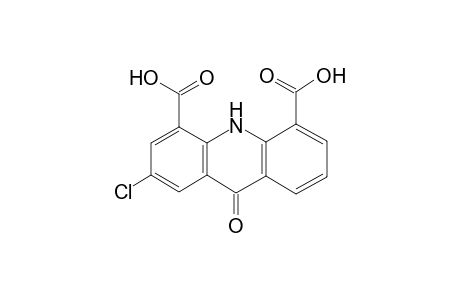 10H-Acridin-9-one-4,5-dicarboxylic acid, 2-chloro-