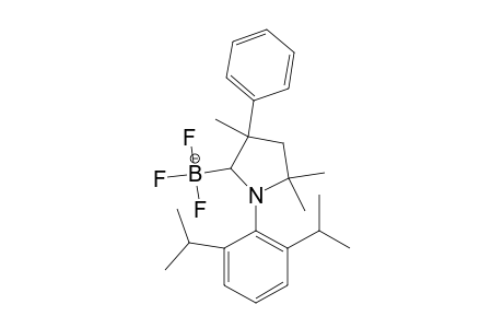 1-(2,6-DIISOPROPYLPHENYL)-3,5,5-TRIMETHYL-3-PHENYLPYRROLIDIN-2-YLIDENE-TRIFLUOROBORANE