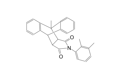 13-(2,3-dimethylphenyl)-9-methyl-11,15-dihydro-9H-9,10-[3,4]epipyrroloanthracene-12,14(10H,13H)-dione