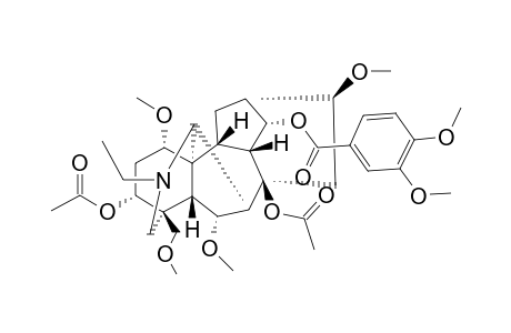 3,8-DIACETYLFALCONERINE