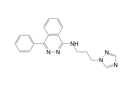 N-[3-(1H-1,2,4-Triazol-1-yl)propyl]-4-phenyl-1-phthalazinamine