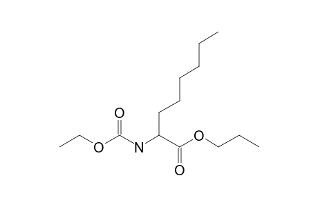 2-Aminocaprylic acid, N-ethoxycarbonyl-, propyl ester