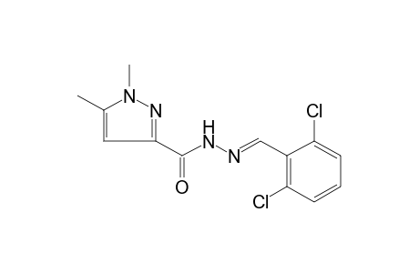 1,5-dimethylpyrazole-3-carboxylic acid, (2,6-dichlorobenzylidene)hydrazide