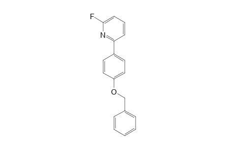 2-FLUORO-5-(4-BENZYLOXYPHENYL)-PYRIMIDINE