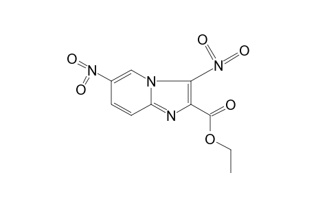 3,6-dinitroimidazo[1,2-a]pyridine-2-carboxylic acid, ethyl ester