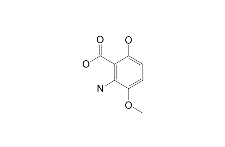 2-Amino-6-hydroxy-3-methoxybenzoic Acid