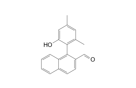 1-(2'-Hydroxy-4',6'-dimethylphenyl)-2-naphthalenecarbaldehyde