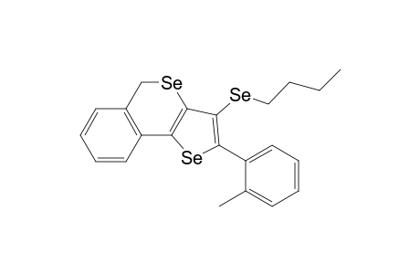 3-(Butylselanyl)-2-(o-tolyl)-5H-selenopheno[3,2-c]isoselenochromene