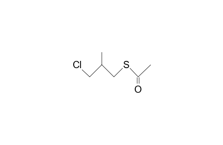 3-chloro-2-methyl-1-propanethiol, acetate