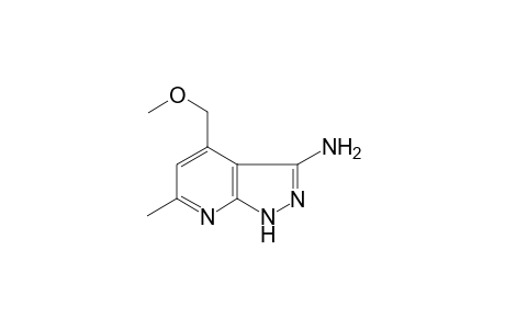 4-(methoxymethyl)-6-methyl-1H-pyrazolo[3,4-b]pyridin-3-amine