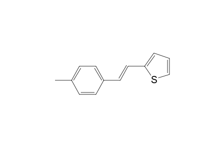 2-[(E)-2-(4-methylphenyl)ethenyl]thiophene