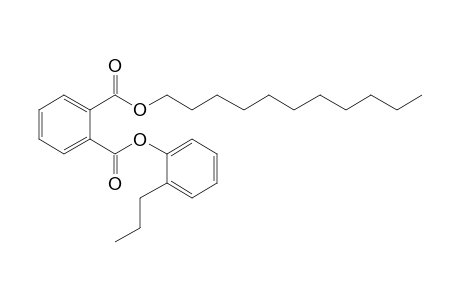 Phthalic acid, 2-propylphenyl undecyl ester