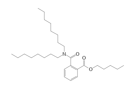 Phthalic acid, monoamide, N,N-dioctyl, pentyl ester