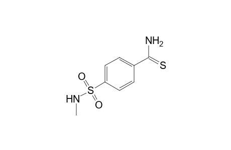 p-(methylsulfamoyl)thiobenzamide
