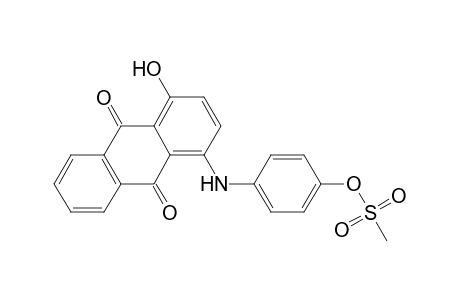 1-Hydroxy-4-(4-methylsulphonyloxyanilino)anthraquinone