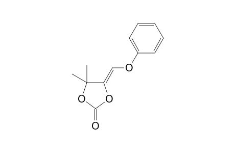 (Z)-4,4-Dimethyl-5-(phenoxymethylene)-1,3-dioxolan-2-one