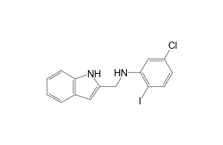 N-(1H-indol-2-ylmethyl)-5-chloro-2-iodoaniline