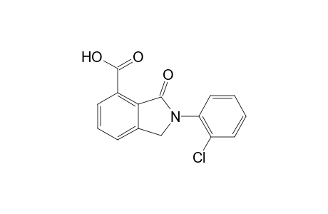 1H-isoindole-4-carboxylic acid, 2-(2-chlorophenyl)-2,3-dihydro-3-oxo-