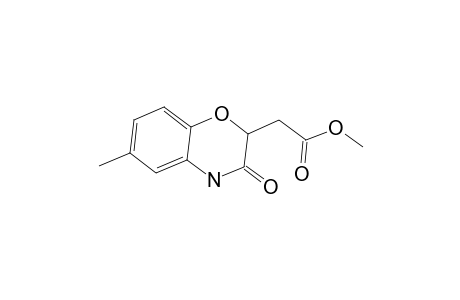 3,4-dihydro-6-methyl-3-oxo-2H-1,4-benzoxazine-2-acetic acid, methyl ester