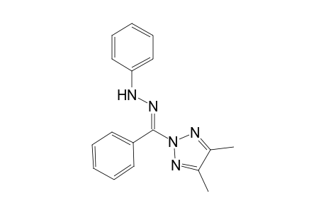 2-BENZOYL-(4,5-DIMETHYL-2H-1,2,3-TRIAZOLE)-PHENYLHYDRAZINE