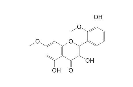 Irisflavone-D;3,3',5-trihydroxy-2',7-dimethoxyflavone