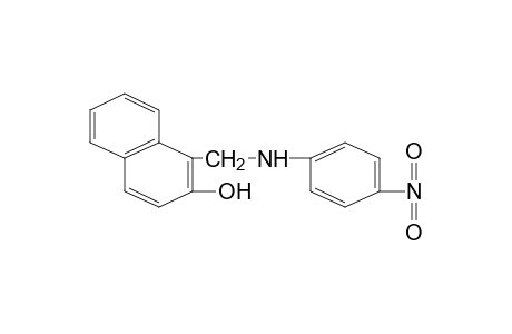 1-[(p-nitroanilino)methyl]-2-naphthol