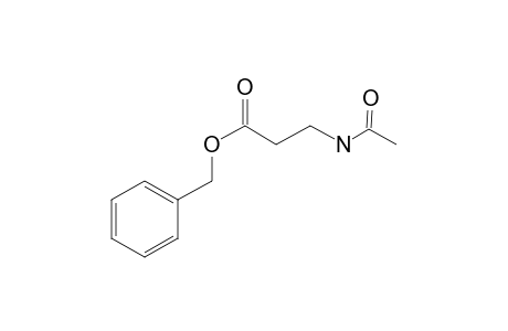 Benzyl 3-aminopropanoate, N-acetyl-