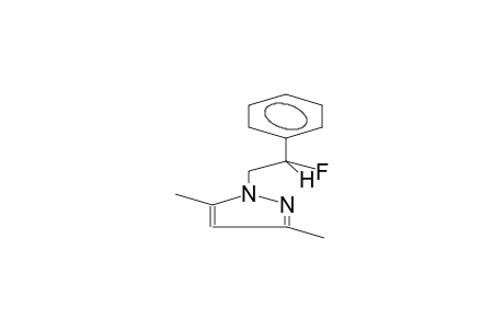 1-(2-FLUORO-2-PHENYLETHYL)-3,5-DIMETHYLPYRAZOLE