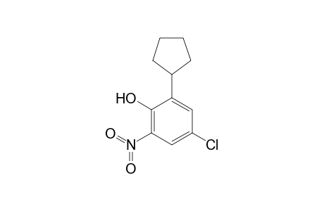 4-Chloro-2-cyclopentyl-6-nitrophenol