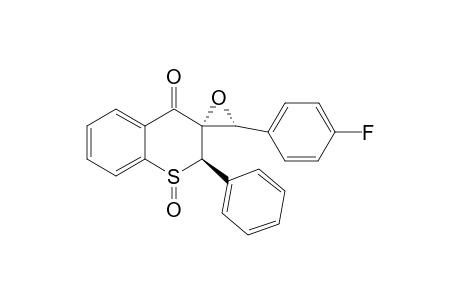 TRANS,TRANS-(+/-)-3'-(4-FLUOROPHENYL)-2-PHENYLSPIRO-[2H-1-BENZOTHIOPYRAN-3(4H),2'-OXIRAN]-4-ONE-1-OXIDE