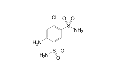 4-Amino-6-chloro-1,3-benzenedisulfonamide