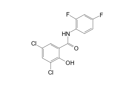 3,5-dichloro-2',4'-difluorosalicylanilide