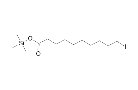 Decanoic acid, 10-iodo-, trimethylsilyl ester