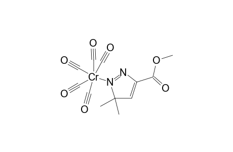 Pentacarbonyl(3,3-dimethyl-5-methoxycarbonyl-3H-pyrazole-N2)chromium(0)