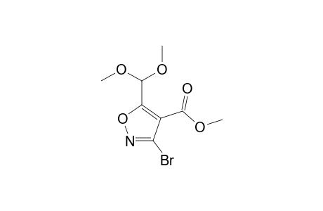 Methyl 3-Bromo-5-dimethoxymethylisoxazole-4-carboxylate