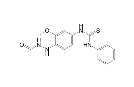 Thiourea, N-[4-(2-formylhydrazinyl)-3-methoxyphenyl]-N'-phenyl-