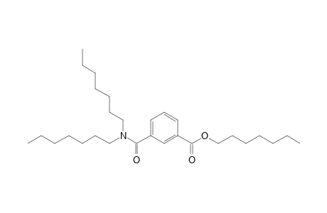 Isophthalic acid, monoamide, N,N-diheptyl-, heptyl ester