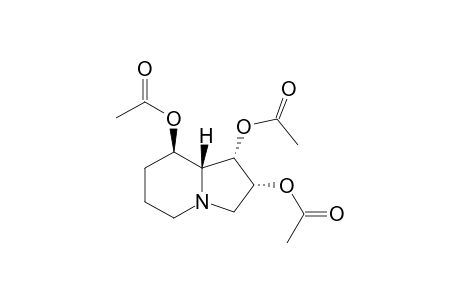 ACETIC-ACID-(1S,2R,8R,8AR)-1,2-DIACETOXYOCTAHYDROINDOLIZIN-8-YL-ESTER
