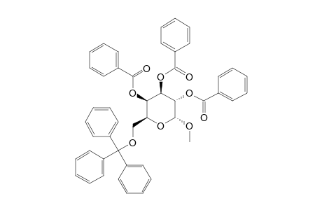 2,3,4-TRI-O-BENZOYL-6-O-TRITYL-ALPHA-D-GALACTOPYRANOSIDE