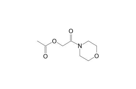 Acetoxyacetic acid, morpholide