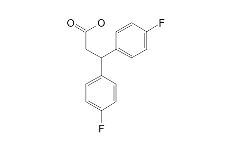3,3-bis(p-fluorophenyl)propionic acid