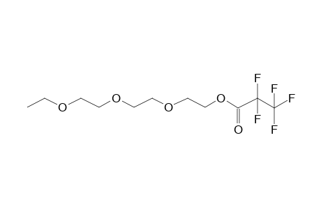 2-[2-(2-Ethoxyethoxy)ethoxy]ethyl 2,2,3,3,3-pentafluoropropanoate