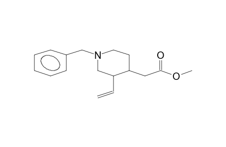 4-PIPERIDINEACETIC ACID, 3-ETHENYL-1-(PHENYLMETHYL)- METHYL ESTER