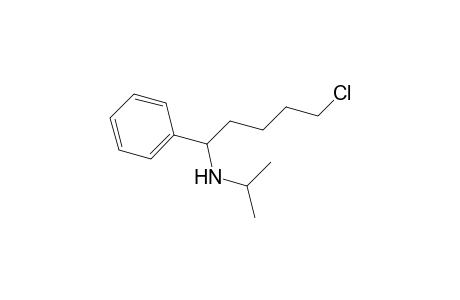 N-Isopropyl-1-phenyl-5-chloropentylamine