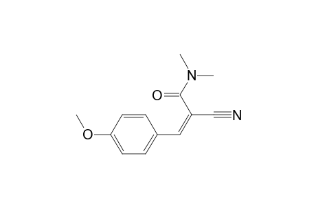 Propenamide, 2-cyano-3-(4-methoxyphenyl)-N,N-dimethyl-