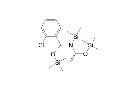 C[Si](C)(C)OC(N(C(=C)O[Si](C)(C)C)[Si](C)(C)C)c1ccccc1Cl (TXT=Entered manually, electronic copy lost)