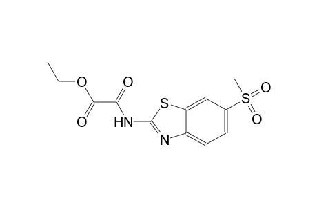 ethyl {[6-(methylsulfonyl)-1,3-benzothiazol-2-yl]amino}(oxo)acetate