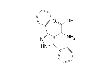 (3,5-Diphenylpyrazol-4-yl)glycine