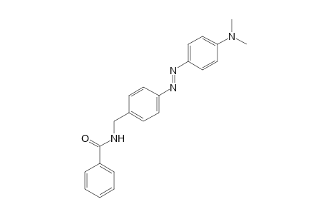 N-{p-{[p-(dimethylamino)phenyl]azo}benzyl}benzamide