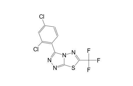 [1,2,4]triazolo[3,4-b][1,3,4]thiadiazole, 3-(2,4-dichlorophenyl)-6-(trifluoromethyl)-
